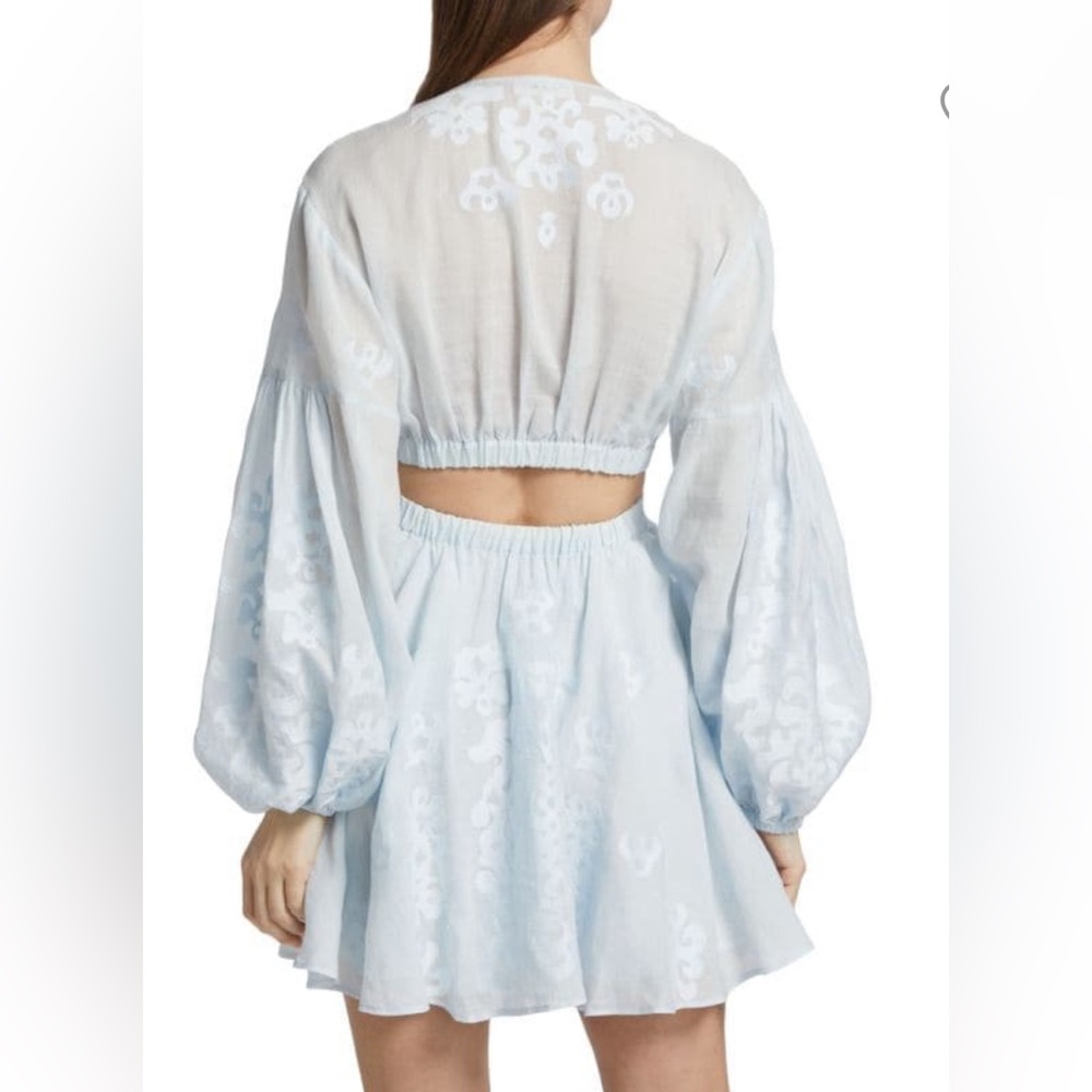 A.L.C. Irene Embroidered Mini Dress NWOT - Picture 3 of 6
